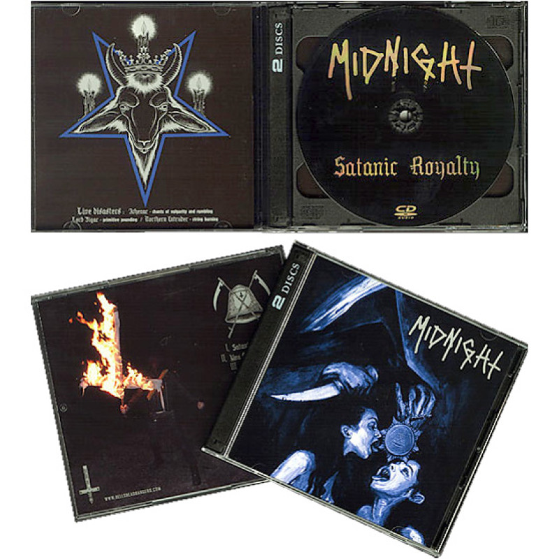 Midnight - Satanic Royalty CD + DVD