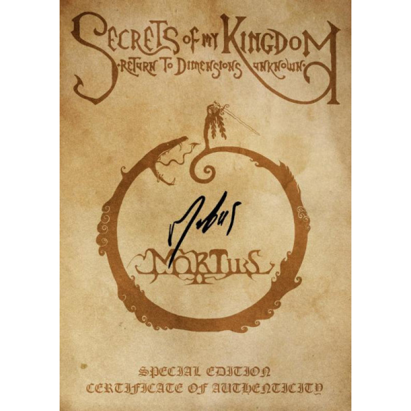 Бокс-сет з автографом Mortiis - Secrets Of My Kingdom: Return To Dimensions Unknown