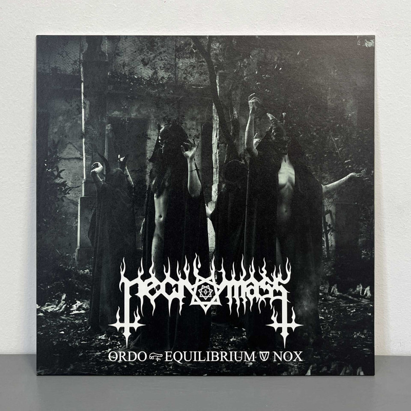 Mortuary Drape / Necromass - Dance Of Spirits / Ordo Equilibrium Nox LP (Red Vinyl)