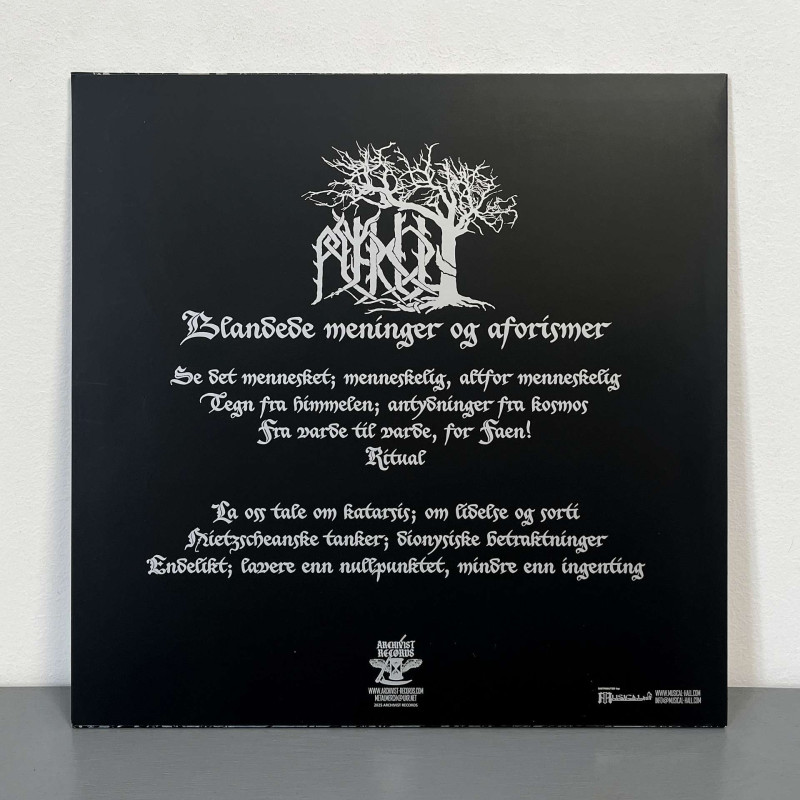Myrholt - Blandede Meninger Og Aforismer LP (Gold With Black Marbled Vinyl)