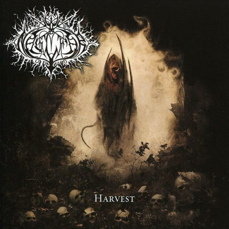Naglfar - Harvest LP (Yellow/Brown Marble Vinyl)