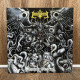 Necrowretch - Satanic Slavery LP (Gatefold Ultra Clear With Blue / Black Splatters Vinyl)