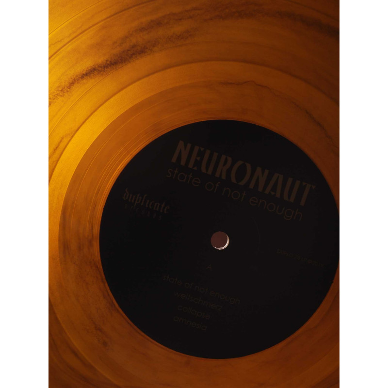 Neuronaut - State Of Not Enough LP (Orange / Black Marbled Vinyl)