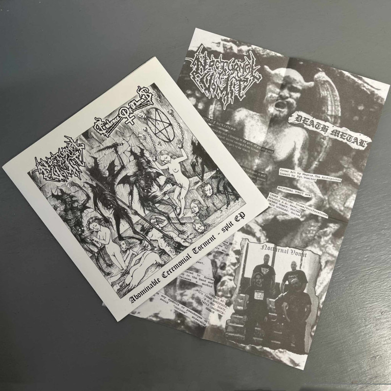Nocturnal Vomit / Embrace Of Thorns - Abominable Ceremonial Torment 7