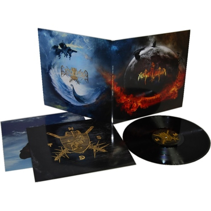 Nokturnal Mortum / Graveland - The Spirit Never Dies LP (Gatefold Black Vinyl)