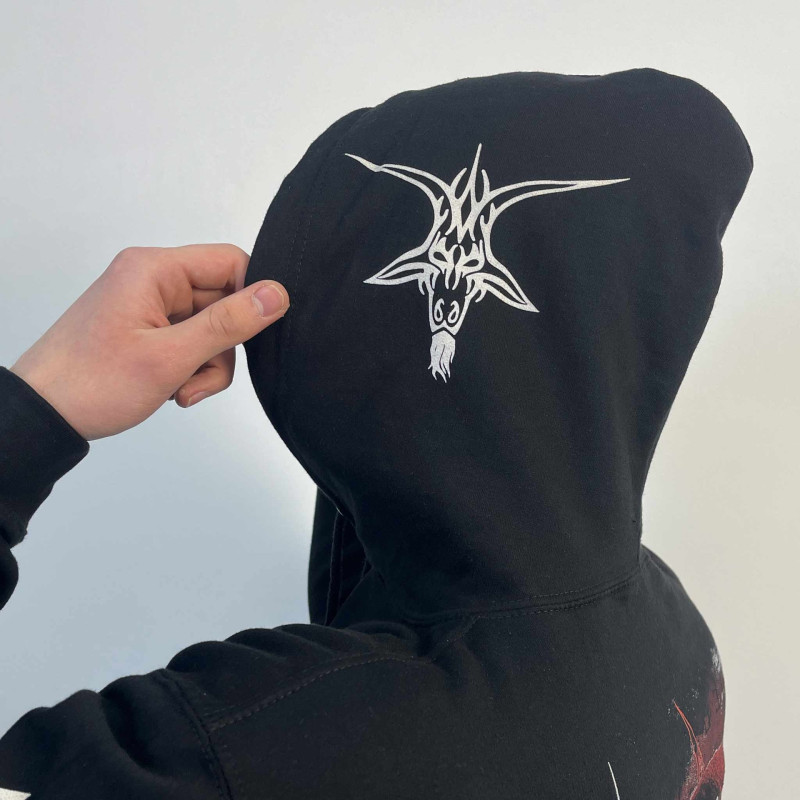 Nokturnal Mortum - Goat Horns 2017 (AWDis) Black Hoodie