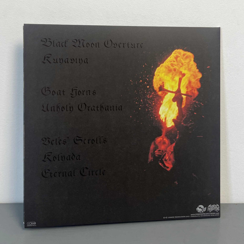 Nokturnal Mortum - Goat Horns 2LP (Gatefold Swamp Green/Yellow Galaxy & Sea Blue/Orange Galaxy)