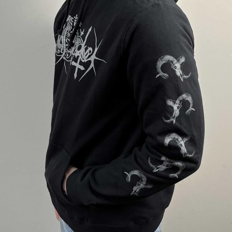 Nokturnal Mortum - Goat Horns 2010 (B&C) Black Hoodie