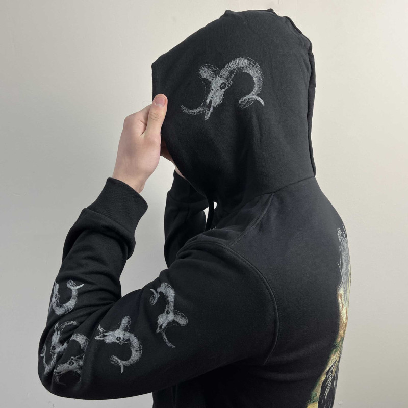 Nokturnal Mortum - Goat Horns 2010 (B&C) Black Hoodie