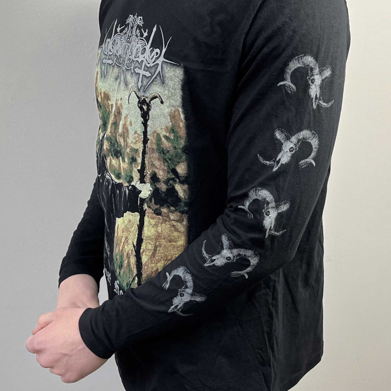 Nokturnal Mortum - Goat Horns 2010 (B&C) Black Longsleeve