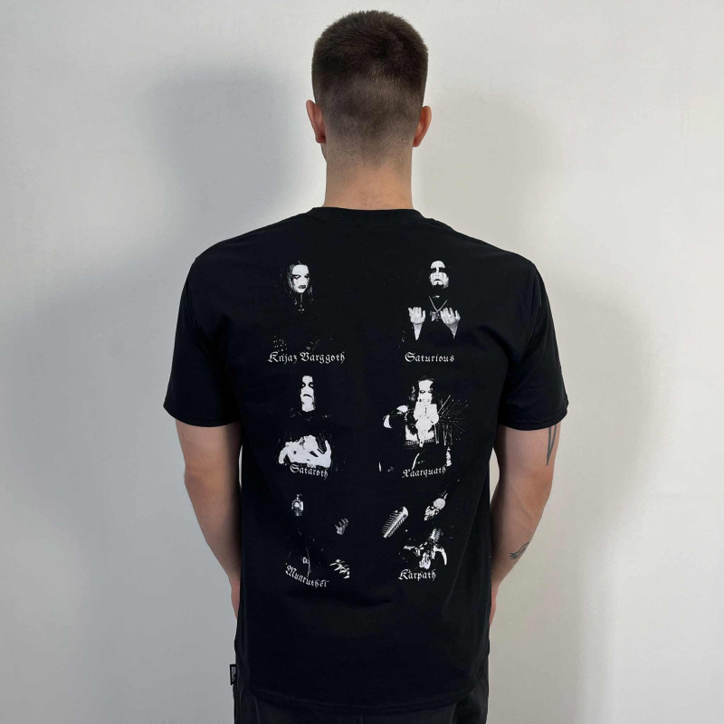 Nokturnal Mortum - Goat Horns 2017 (Gildan) Black T-Shirt