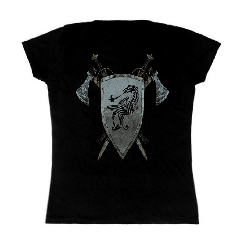 Nokturnal Mortum - Helm In Flames Women's T-Shirt