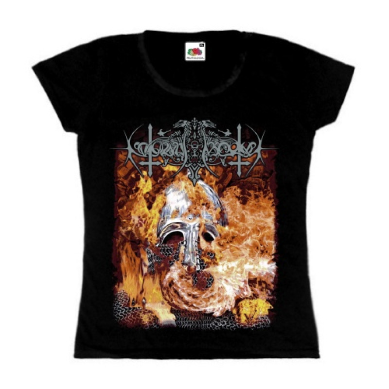 Nokturnal Mortum - Helm In Flames Women's T-Shirt