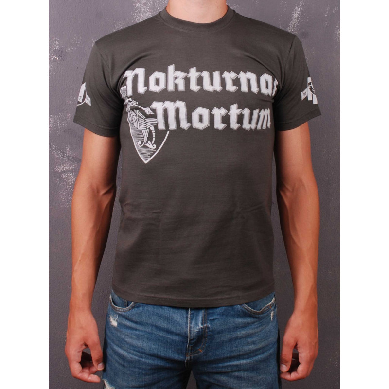 Nokturnal Mortum - Слава Героям (Hailed Be The Heroes) Grey T-Shirt