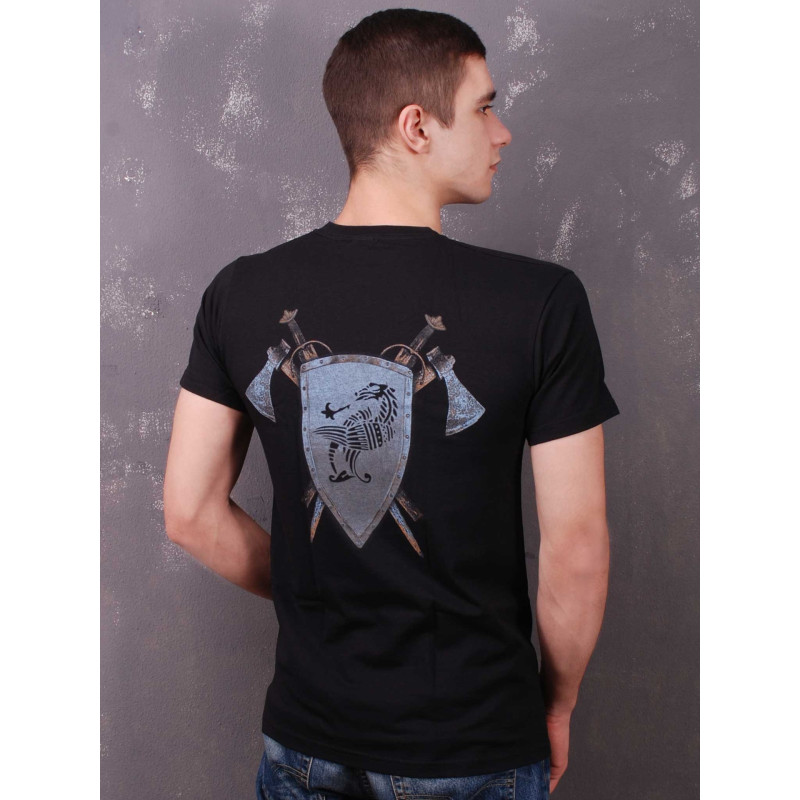 Nokturnal Mortum - Helm In Flames T-Shirt