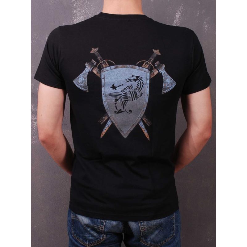Nokturnal Mortum - Helm In Flames T-Shirt