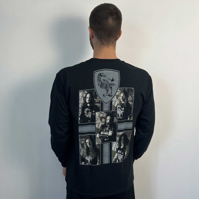 Nokturnal Mortum - Голос Сталі (The Voice Of Steel) Album Cover 2015 (Gildan) Black Longsleeve