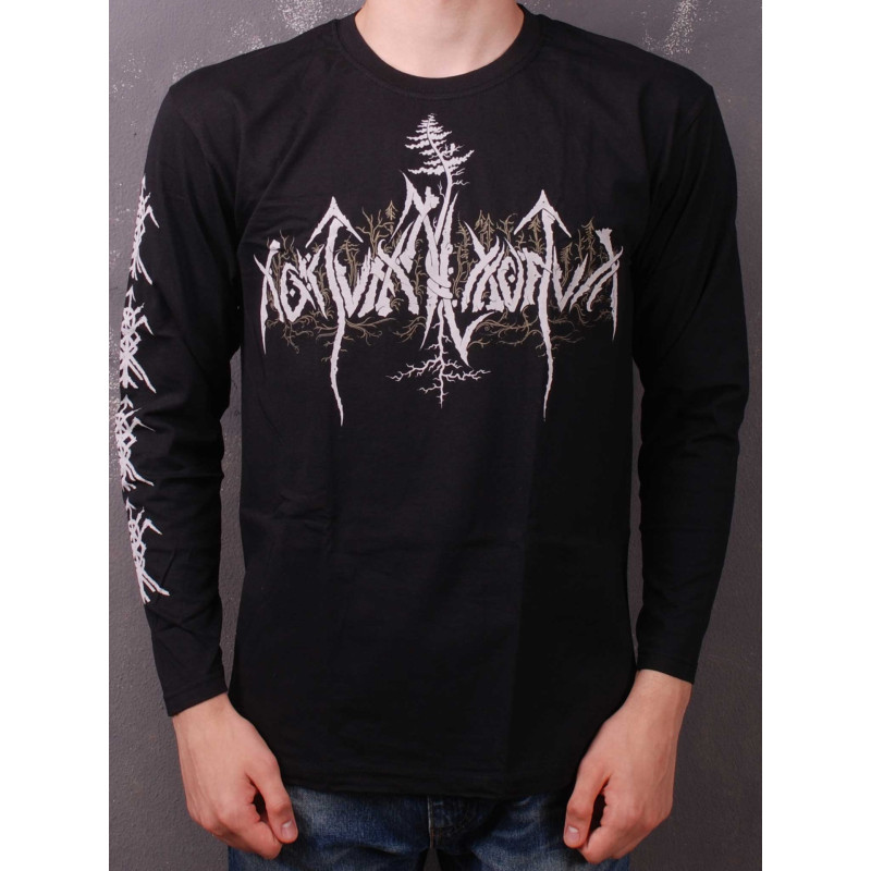 Лонгслів Nokturnal Mortum - New Logo (FOTL) чорний