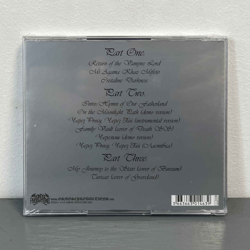 Nokturnal Mortum - Return Of The Vampire Lord / Marble Moon CD (2024)