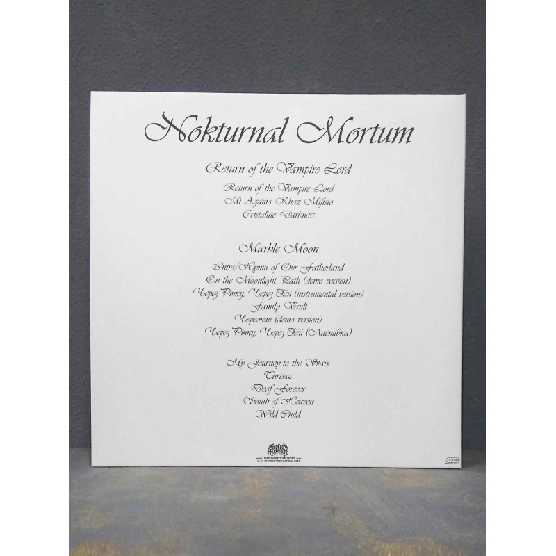 Nokturnal Mortum - Return Of The Vampire Lord / Marble Moon 2LP (Gatefold White/Black Galaxy Vinyl)
