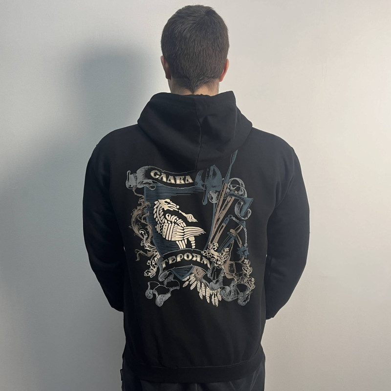 Nokturnal Mortum - Слава Героям (Hailed Be The Heroes) (AWDis) Black Hoodie
