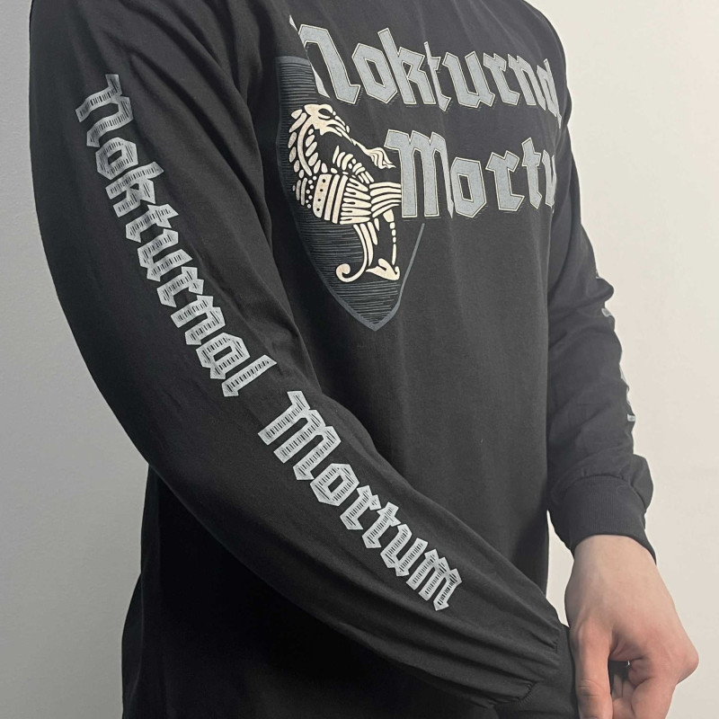 Nokturnal Mortum - Слава Героям (Hailed Be The Heroes) (Gildan) Black Longsleeve