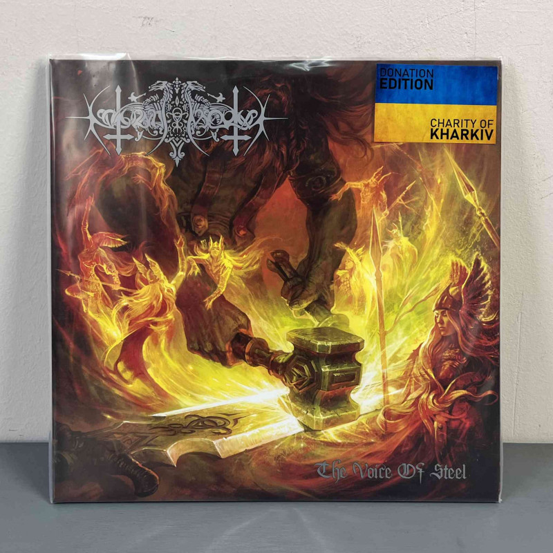 Nokturnal Mortum - Голос Сталі (The Voice Of Steel) 2LP (Gatefold Yellow / Blue) (Donation Edition)