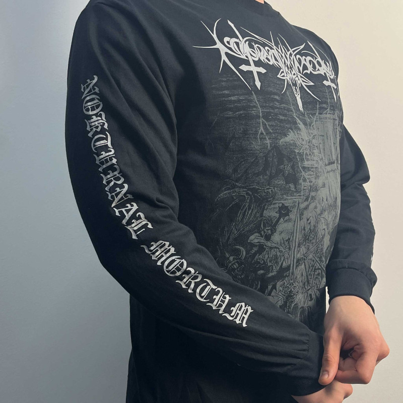 Nokturnal Mortum - To The Gates Of Blasphemous Fire 2020 (Gildan) Black Longsleeve