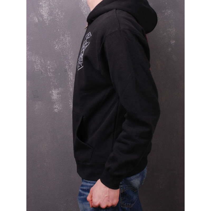 Nokturnal Mortum - To The Gates Of Blasphemous Fire (FOTL) Black Zip Hoodie