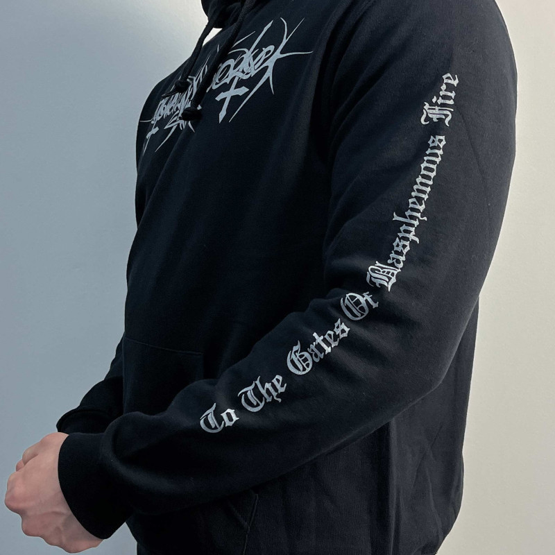 Nokturnal Mortum - To The Gates Of Blasphemous Fire 2020 (B&C) Black Hoodie