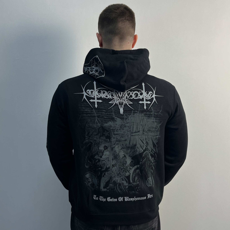 Nokturnal Mortum - To The Gates Of Blasphemous Fire 2020 (B&C) Black Hoodie