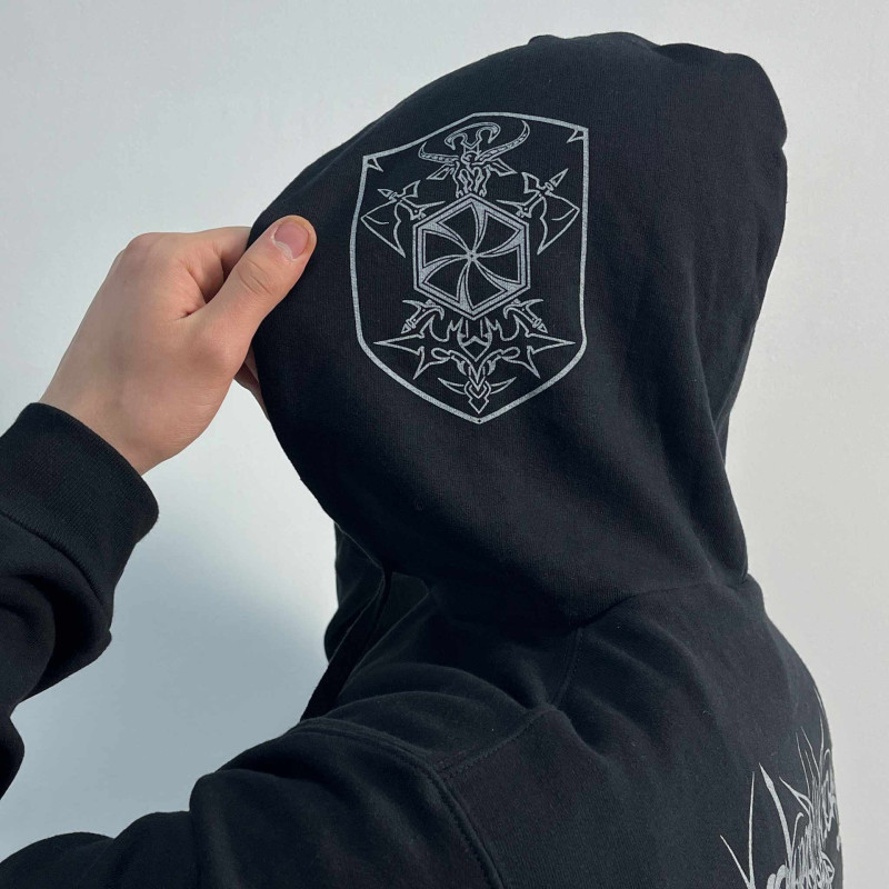 Nokturnal Mortum - To The Gates Of Blasphemous Fire 2020 (B&C) Black Hoodie