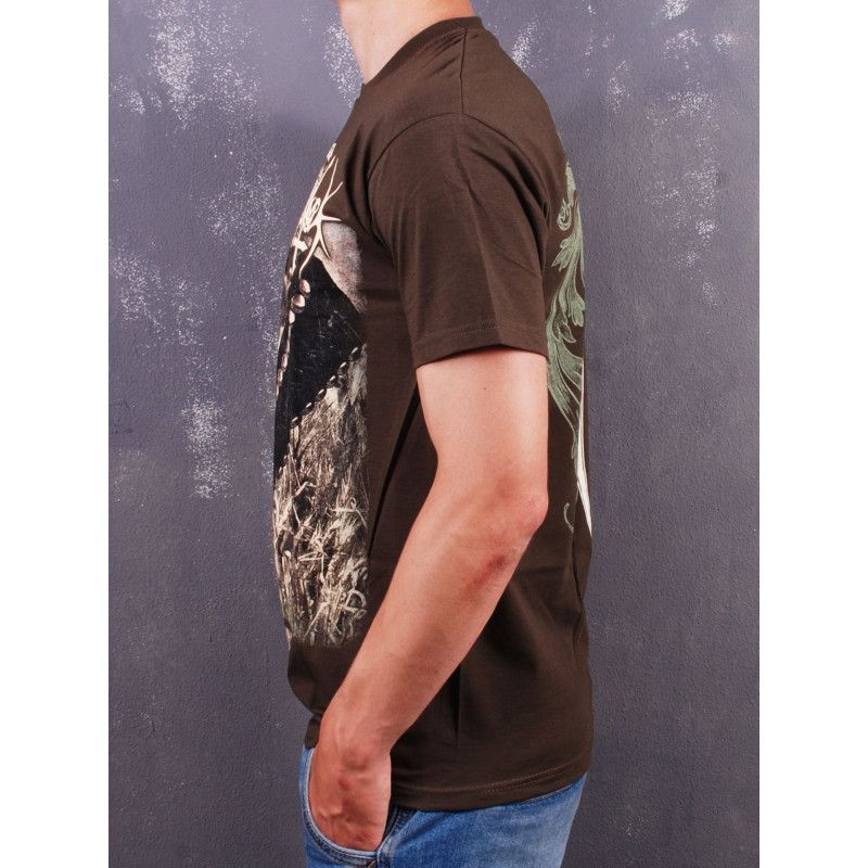 Nokturnal Mortum - Мировоззрение (Weltanschauung) 2016 Brown T-Shirt