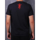 Nokturnal Mortum - Logo 2021 Red Molfa Black T-Shirt