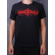 Nokturnal Mortum - Logo 2021 Red Molfa Black T-Shirt