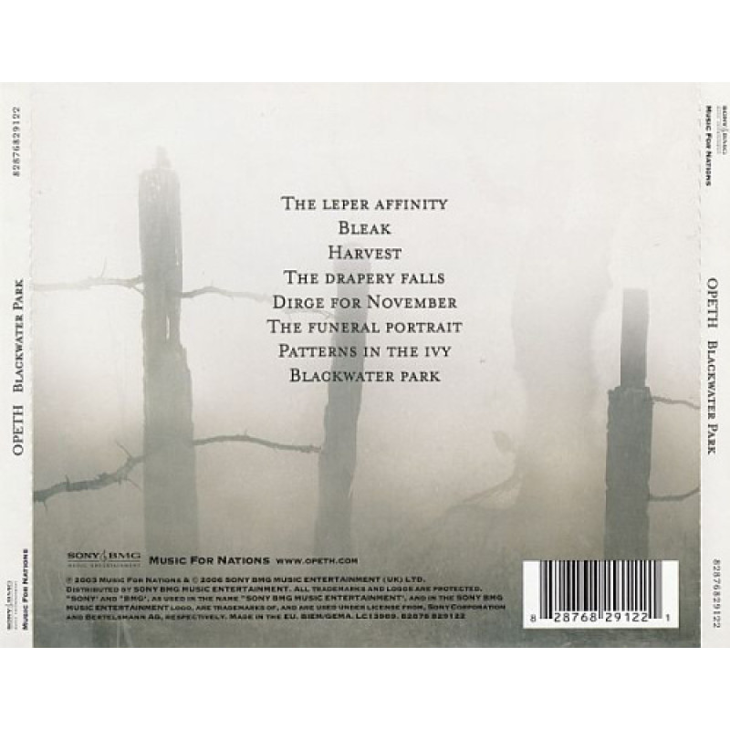 Opeth - Blackwater Park CD