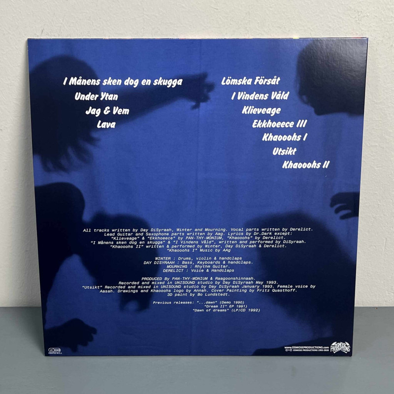 Pan.Thy.Monium - Khaooohs LP (Blue With Heavy Red & Yellow Splatter Vinyl) (2022 Reissue)