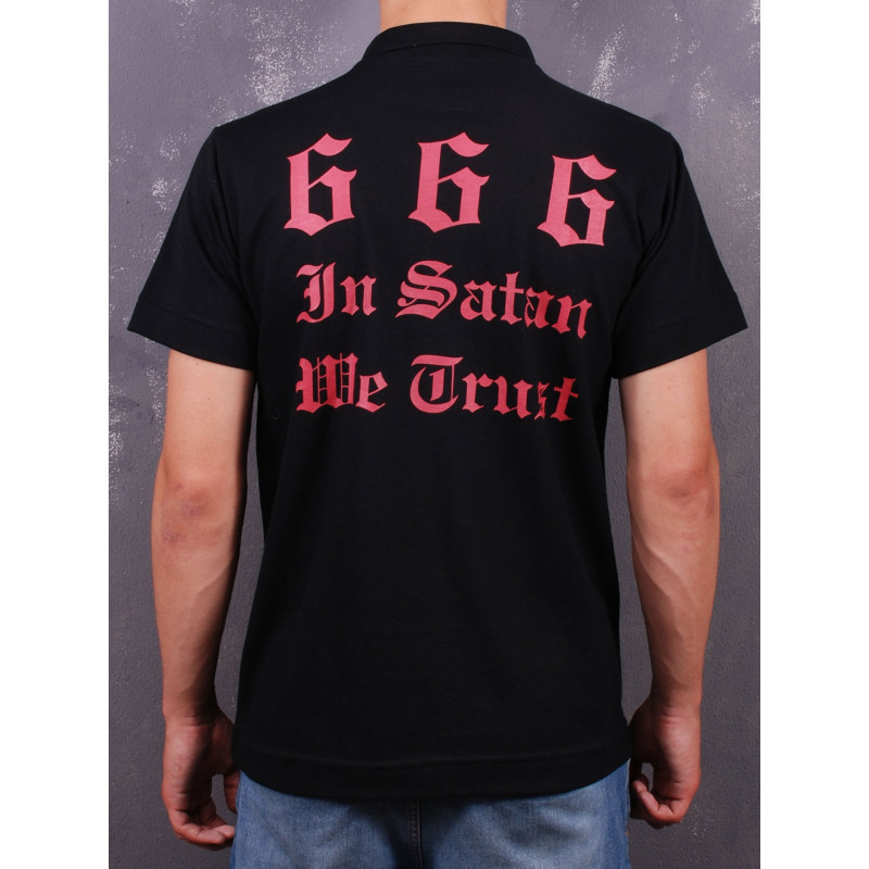 Pentagram - 666 In Satan We Trust Polo