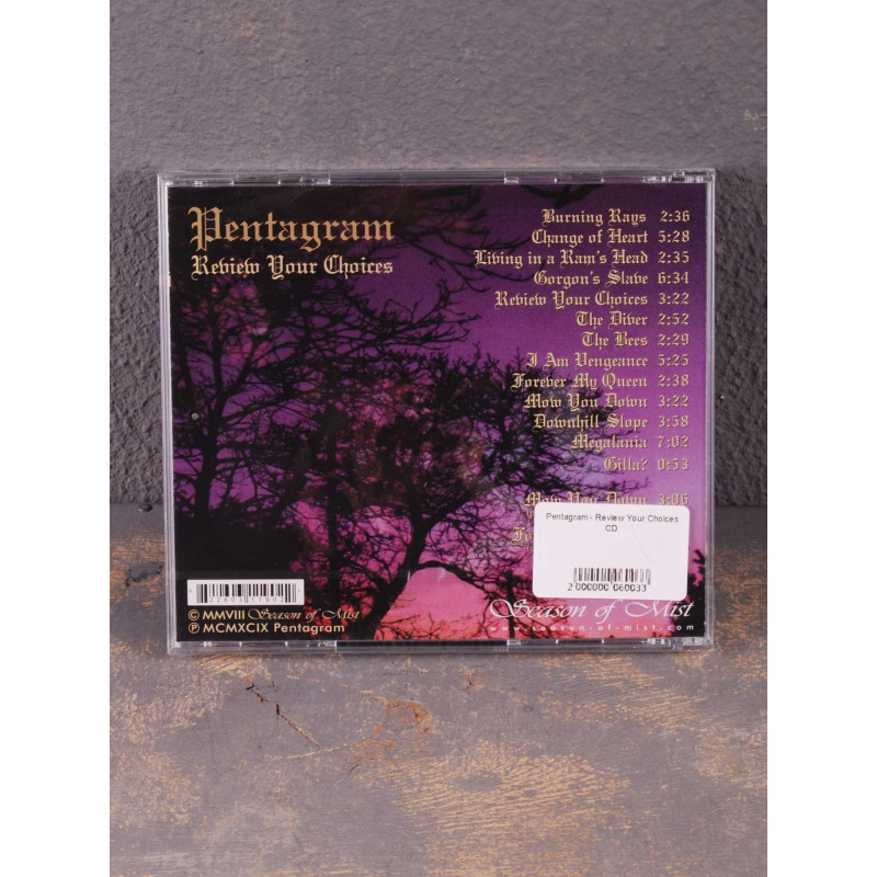 Pentagram - Review Your Choices CD