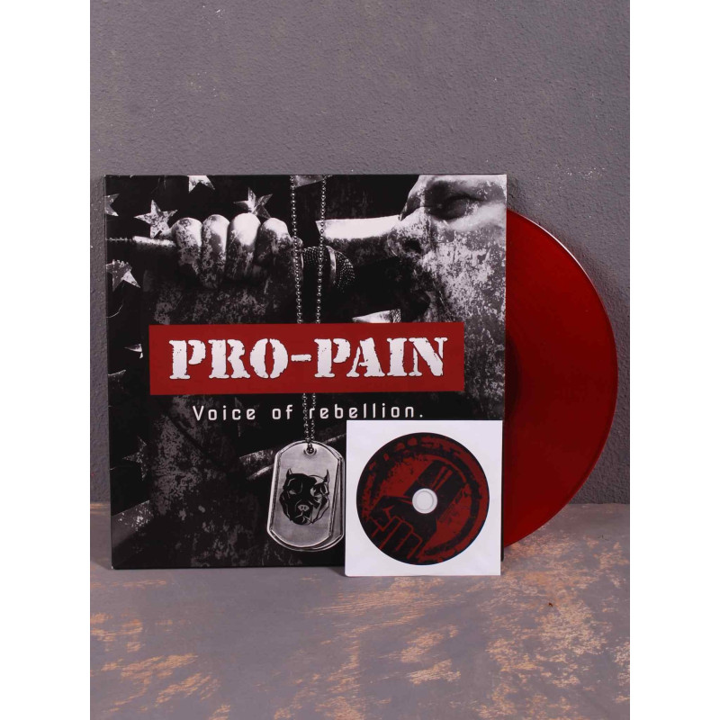 Pro-Pain - Voice Of Rebellion LP (Gatefold Red Vinyl) + CD