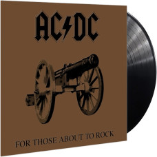AC/DC - For Those About To Rock (We Salute You) LP (Gatefold Black Vinyl)