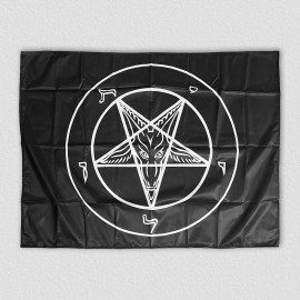 Anton Szandor LaVey - Pentagram Flag