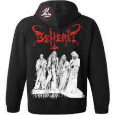 BEHERIT - Satanic Metal Temple Hooded Sweat Jacket