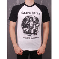 Black Altar - Suicidal Salvation Reglan White/Black