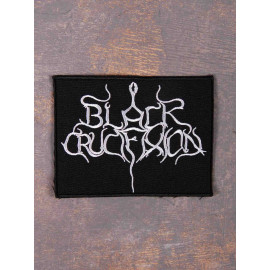 Black Crucifixion Logo Patch