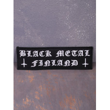 Black Metal Finland Patch