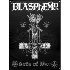Blasphemy - Gods Of War (Cross) Flag