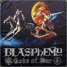 Blasphemy - Gods Of War Flag