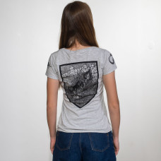 Burshtyn - Безвірник (Bezvirnyk) (FOTL) Grey Melange Lady Fit T-Shirt