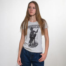 Burshtyn - Безвірник (Bezvirnyk) (FOTL) Grey Melange Lady Fit T-Shirt